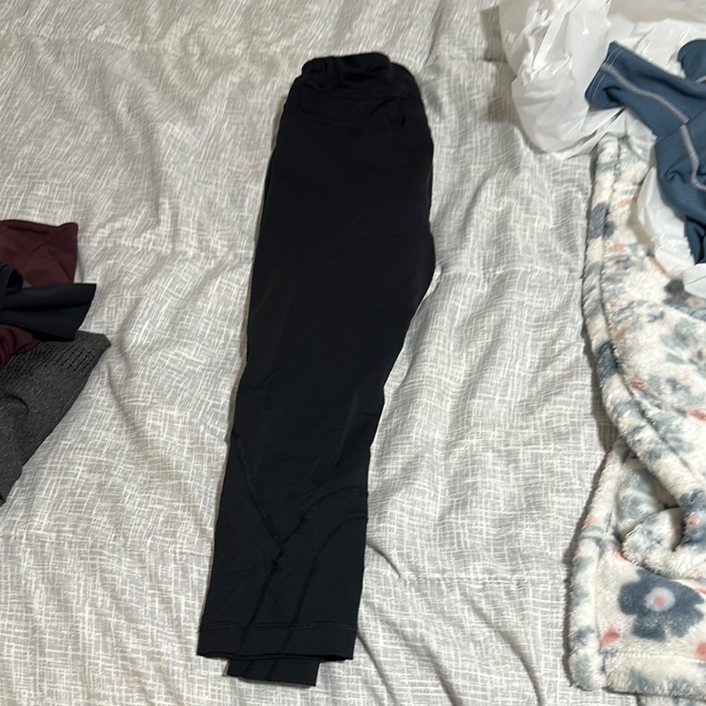 Lululemon Black Leggings 3/4
